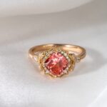 Romantic and Rare: The Heart Diamond Ring Pink