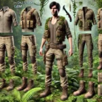 Daz Studio G8m Jungle Clothes – Guide to versatile 3D outfit options